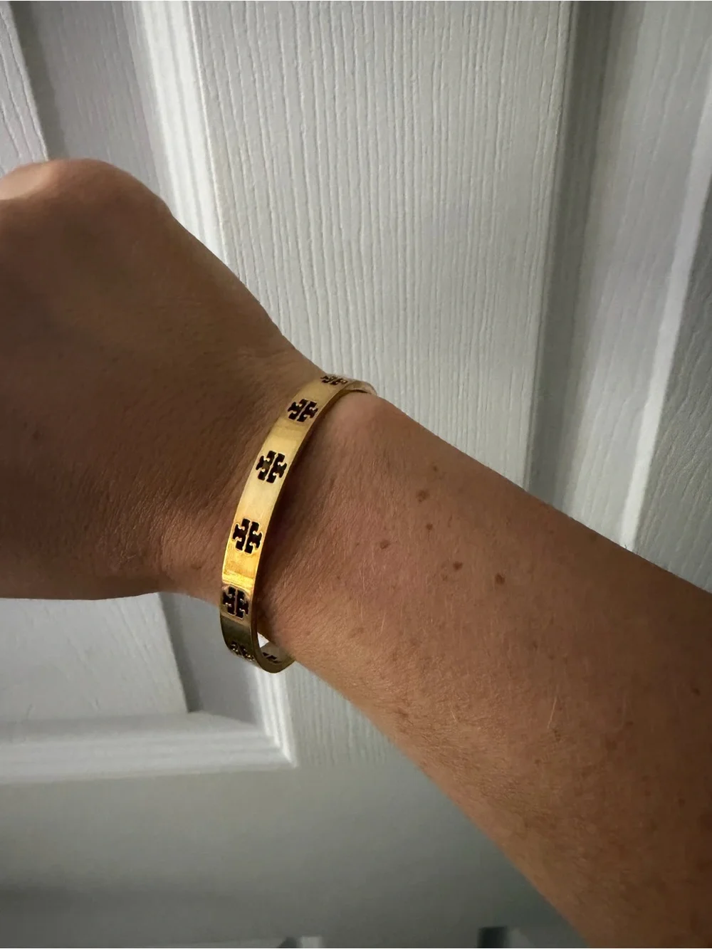 Tory Burch Gold-Tone Cuff Bracelet - Women Jewelry